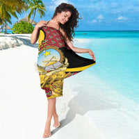 Personalized Angola Sarong Coat Of Arms Welwitschia Mirabilis