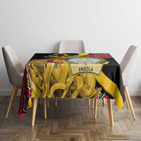 Personalized Angola Tablecloth Coat Of Arms Welwitschia Mirabilis