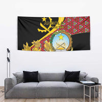 Personalized Angola Tapestry Coat Of Arms Welwitschia Mirabilis