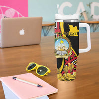 Personalized Angola Tumbler With Handle Coat Of Arms Welwitschia Mirabilis