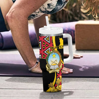 Personalized Angola Tumbler With Handle Coat Of Arms Welwitschia Mirabilis