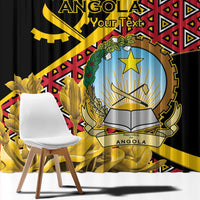 Personalized Angola Window Curtain Coat Of Arms Welwitschia Mirabilis
