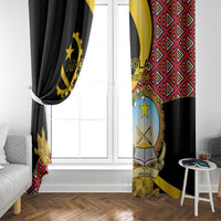Personalized Angola Window Curtain Coat Of Arms Welwitschia Mirabilis