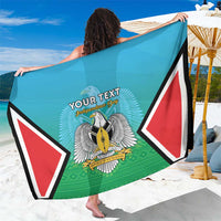 Personalised South Sudan Independence Day Sarong Coat Of Arms With Flag Map - Wonder Print Shop