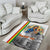 Ethiopian Christmas Area Rug Saint Mary Lalibela Churches - Wonder Print Shop