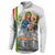Ethiopian Christmas Button Sweatshirt Saint Mary Lalibela Churches - Wonder Print Shop