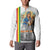 Ethiopian Christmas Button Sweatshirt Saint Mary Lalibela Churches - Wonder Print Shop