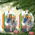 Ethiopia Christmas Ceramic Ornament Saint Mary Lalibela Churches - Wonder Print Shop