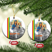 Ethiopia Christmas Ceramic Ornament Saint Mary Lalibela Churches - Wonder Print Shop