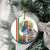 Ethiopia Christmas Ceramic Ornament Saint Mary Lalibela Churches - Wonder Print Shop