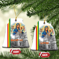 Ethiopia Christmas Ceramic Ornament Saint Mary Lalibela Churches - Wonder Print Shop