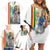 Ethiopian Christmas Family Matching Off Shoulder Short Dress and Hawaiian Shirt Saint Mary Lalibela Churches - Wonder Print Shop