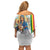 Ethiopian Christmas Family Matching Off Shoulder Short Dress and Hawaiian Shirt Saint Mary Lalibela Churches - Wonder Print Shop