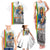 Ethiopian Christmas Family Matching Tank Maxi Dress and Hawaiian Shirt Saint Mary Lalibela Churches - Wonder Print Shop