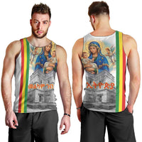 Ethiopian Christmas Men Tank Top Saint Mary Lalibela Churches - Wonder Print Shop