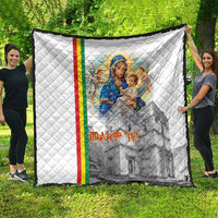 Ethiopian Christmas Quilt Saint Mary Lalibela Churches - Wonder Print Shop