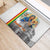Ethiopian Christmas Rubber Doormat Saint Mary Lalibela Churches - Wonder Print Shop