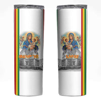 Ethiopian Christmas Skinny Tumbler Saint Mary Lalibela Churches - Wonder Print Shop