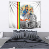 Ethiopian Christmas Tapestry Saint Mary Lalibela Churches - Wonder Print Shop