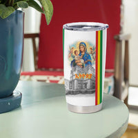 Ethiopian Christmas Tumbler Cup Saint Mary Lalibela Churches - Wonder Print Shop