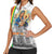 Ethiopian Christmas Women Sleeveless Polo Shirt Saint Mary Lalibela Churches - Wonder Print Shop