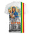 Ethiopian Christmas Women V-Neck T-Shirt Saint Mary Lalibela Churches - Wonder Print Shop