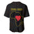 Personalised Happy Black Love Day Baseball Jersey Sankofa Heart With Adinkra Pattern