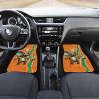 Custom Ivory Coast Football Car Mats Go Les Elephants