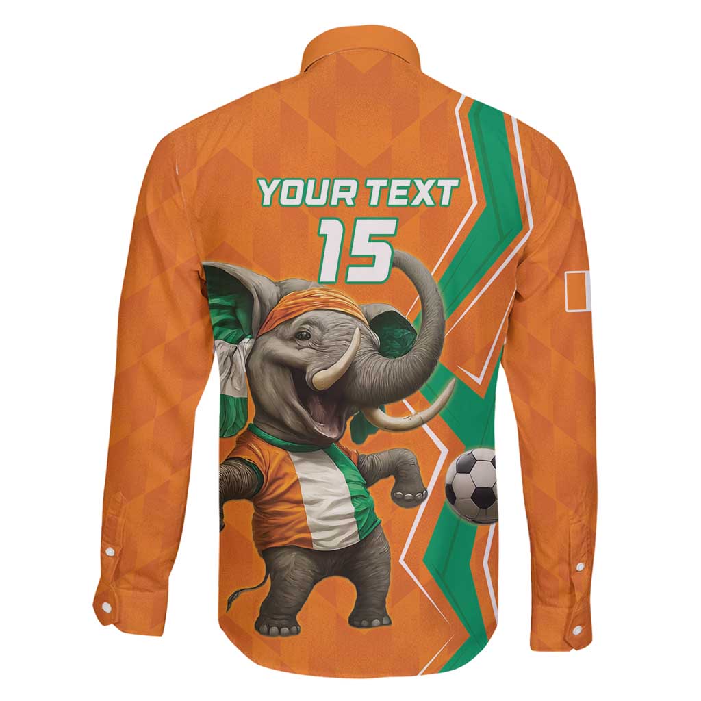 Custom Ivory Coast Football Family Matching Puletasi and Hawaiian Shirt Go Les Elephants