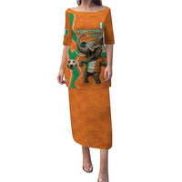 Custom Ivory Coast Football Puletasi Go Les Elephants - Wonder Print Shop