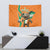 Custom Ivory Coast Football Tapestry Go Les Elephants - Wonder Print Shop