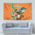 Custom Ivory Coast Football Tapestry Go Les Elephants - Wonder Print Shop