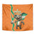 Custom Ivory Coast Football Tapestry Go Les Elephants - Wonder Print Shop