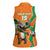 Custom Ivory Coast Football Women Sleeveless Polo Shirt Go Les Elephants - Wonder Print Shop