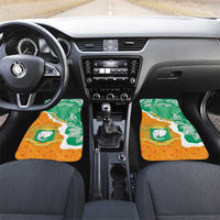 Personalised Ivory Coast Car Mats Elephant With Coat Of Arms