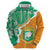 Personalised Ivory Coast Hoodie Elephant With Coat Of Arms