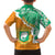 Personalised Ivory Coast Kid Hawaiian Shirt Elephant With Coat Of Arms
