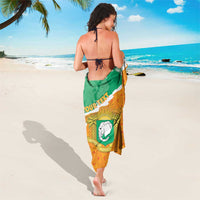 Personalised Ivory Coast Sarong Elephant With Coat Of Arms - Wonder Print Shop