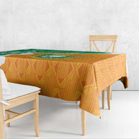 Personalised Ivory Coast Tablecloth Elephant With Coat Of Arms - Wonder Print Shop