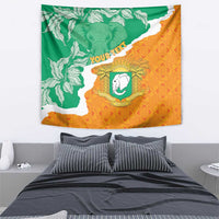 Personalised Ivory Coast Tapestry Elephant With Coat Of Arms - Wonder Print Shop