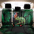 Reunion Island Back Car Seat Cover Furcifer Pardalis With Coat Of Arms