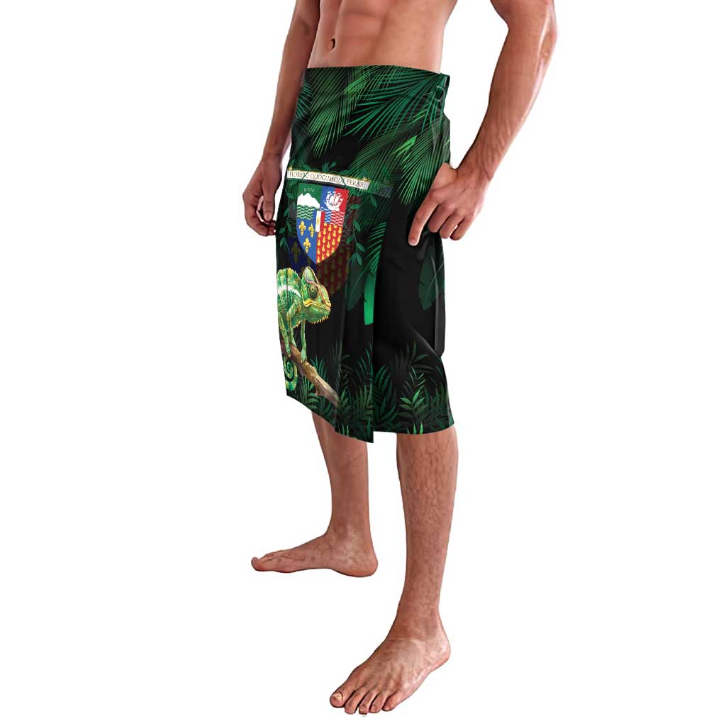 Reunion Island Lavalava Furcifer Pardalis With Coat Of Arms