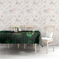 Reunion Island Tablecloth Furcifer Pardalis With Coat Of Arms - Wonder Print Shop