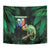 Reunion Island Tapestry Furcifer Pardalis With Coat Of Arms - Wonder Print Shop
