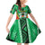 Personalised Burkina Faso Family Matching Off Shoulder Short Dress and Hawaiian Shirt Coat Of Arms Bogolan Pattern
