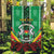 Personalised Burkina Faso Garden Flag Coat Of Arms Bogolan Pattern