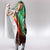 Personalised Burkina Faso Hooded Blanket Coat Of Arms Bogolan Pattern