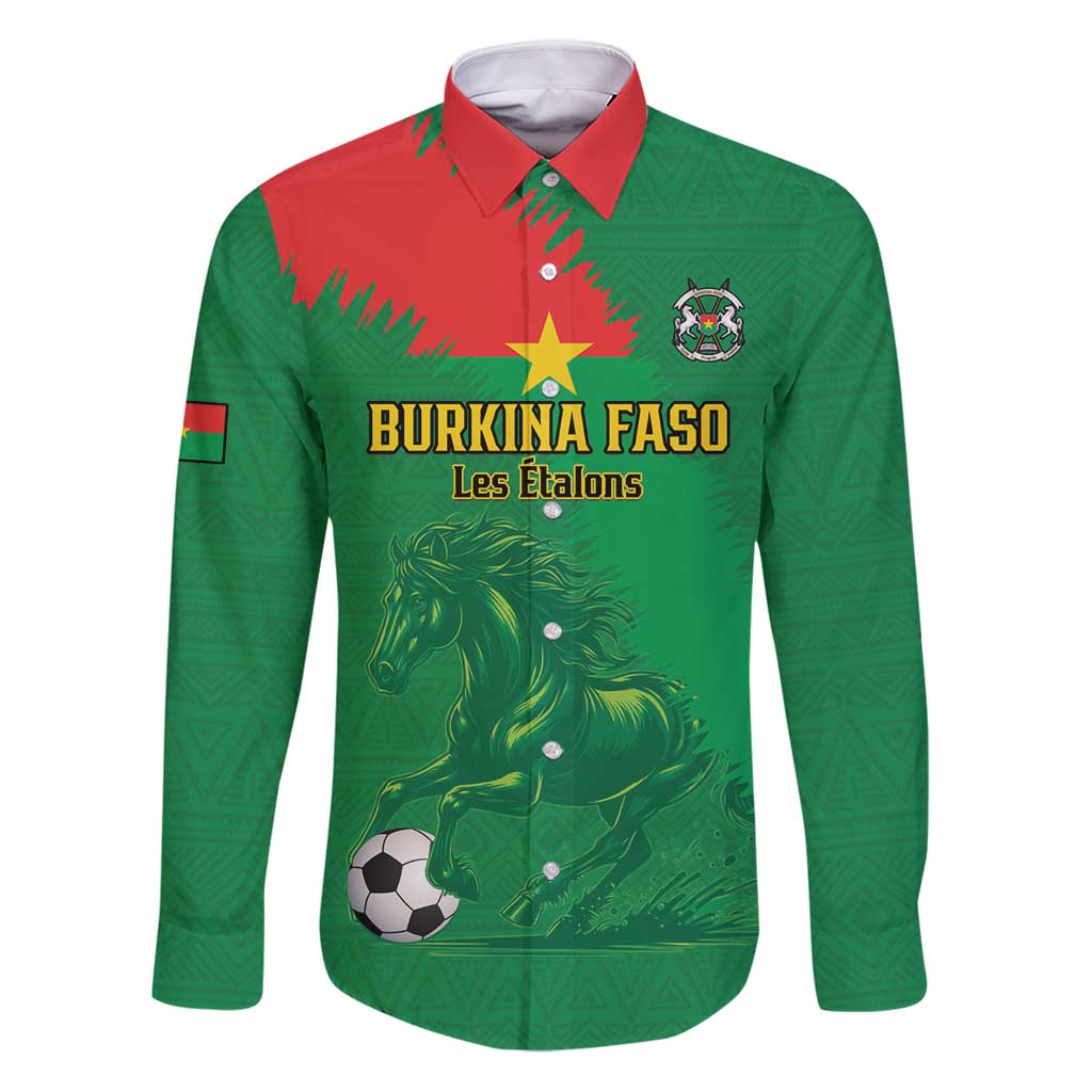 Custom Burkina Faso Football Family Matching Puletasi and Hawaiian Shirt Go Les Etalons