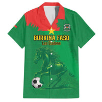 Custom Burkina Faso Football Family Matching Summer Maxi Dress and Hawaiian Shirt Go Les Etalons
