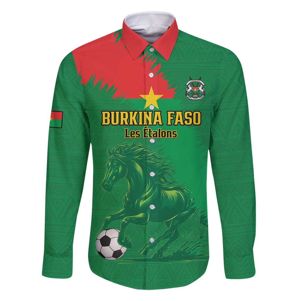 Custom Burkina Faso Football Family Matching Summer Maxi Dress and Hawaiian Shirt Go Les Etalons